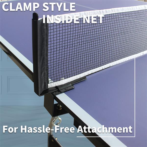 8ft Foldable Portable Table Tennis Table