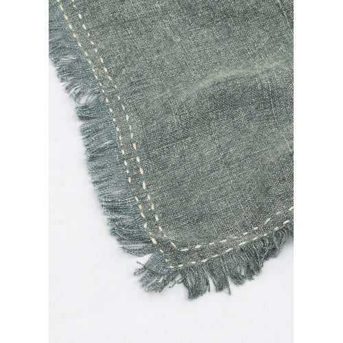 Stonewashed Linen Throw Blanket 52x68