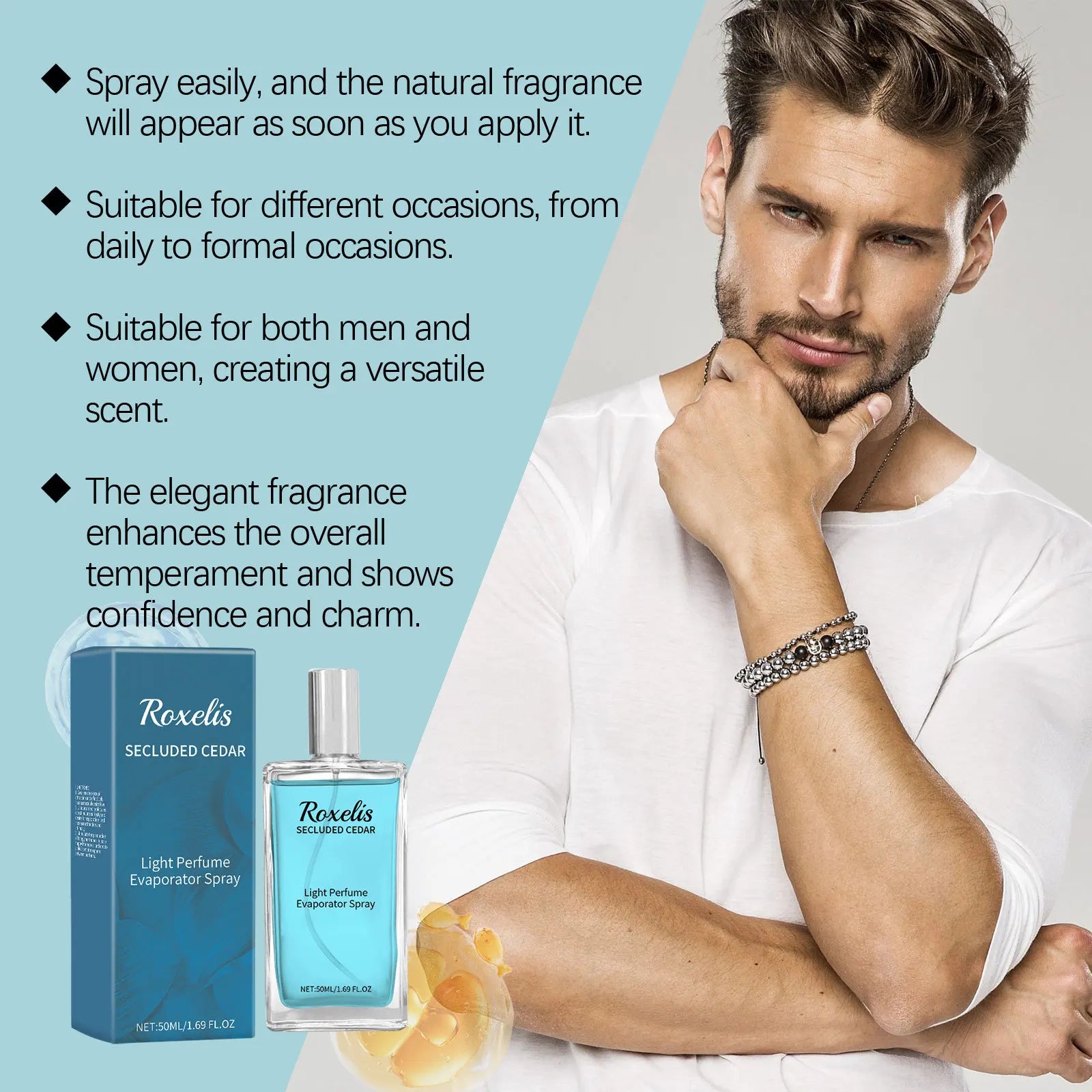 Roxelis Cedar Charm Perfume 50ml