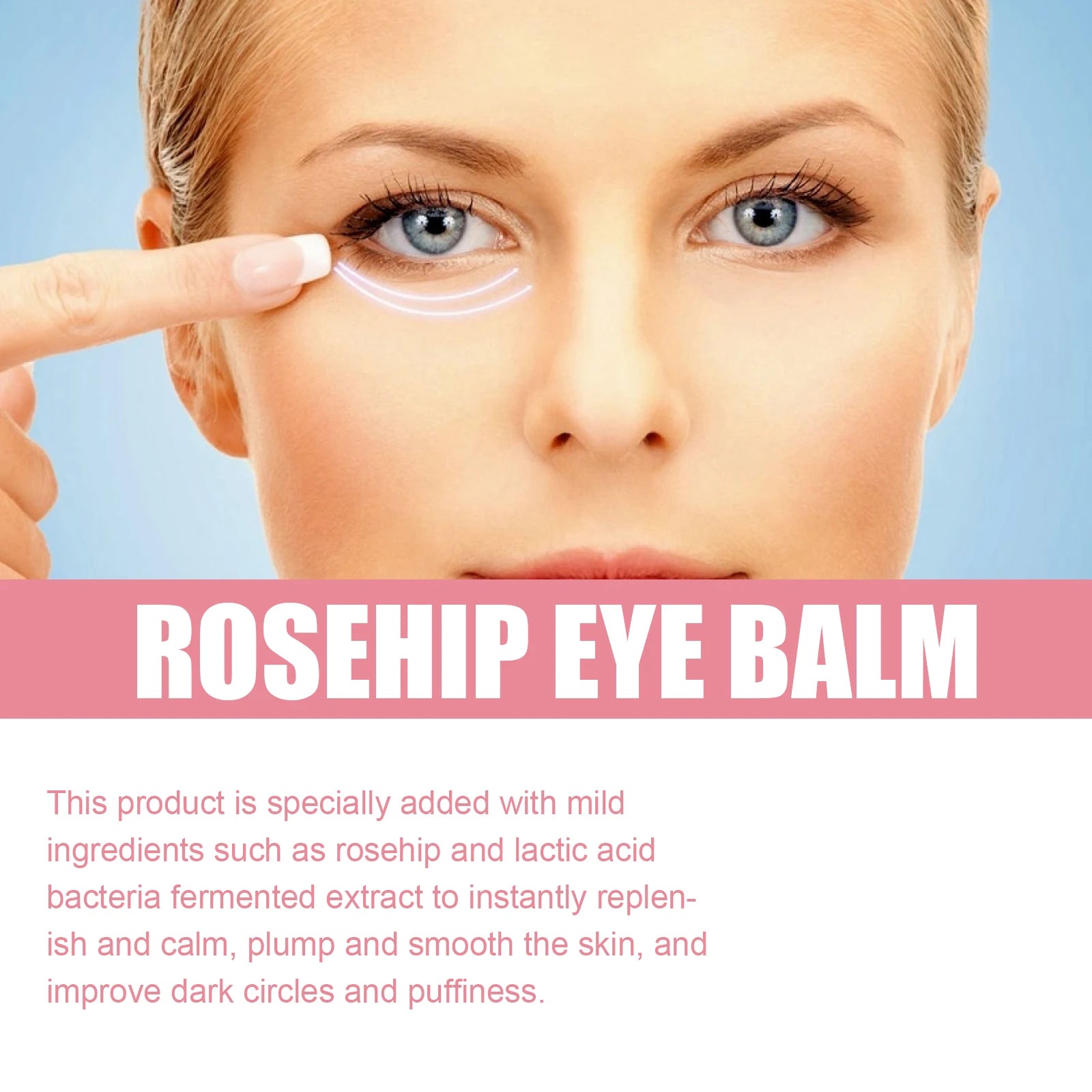 Rosehip Eye Balm Stick – Brightening Care
