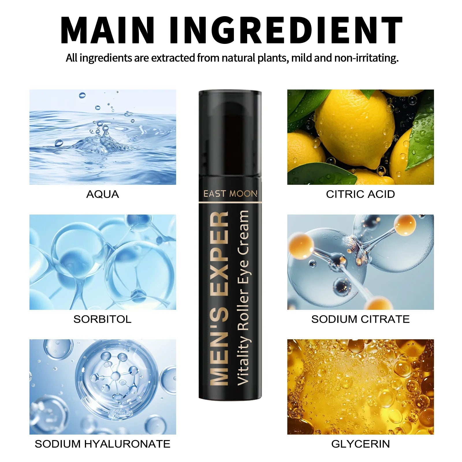 Men’s Eye Roller – 10ml Vitality Care