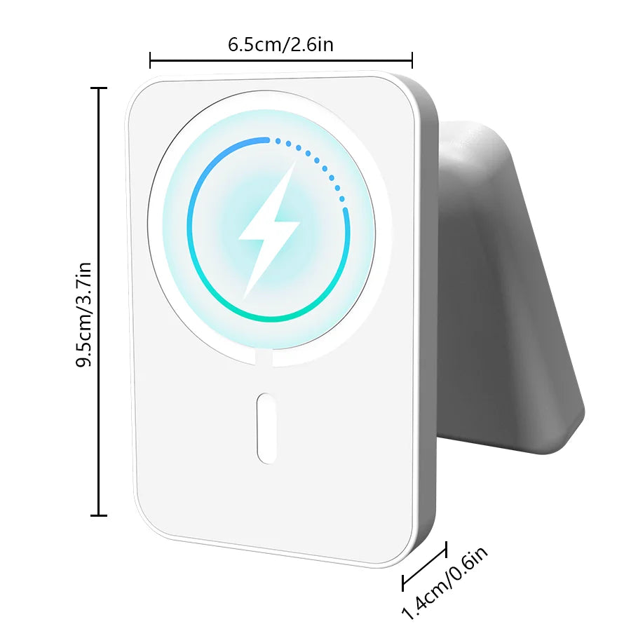 5000mAh Wireless Magnetic Power Bank