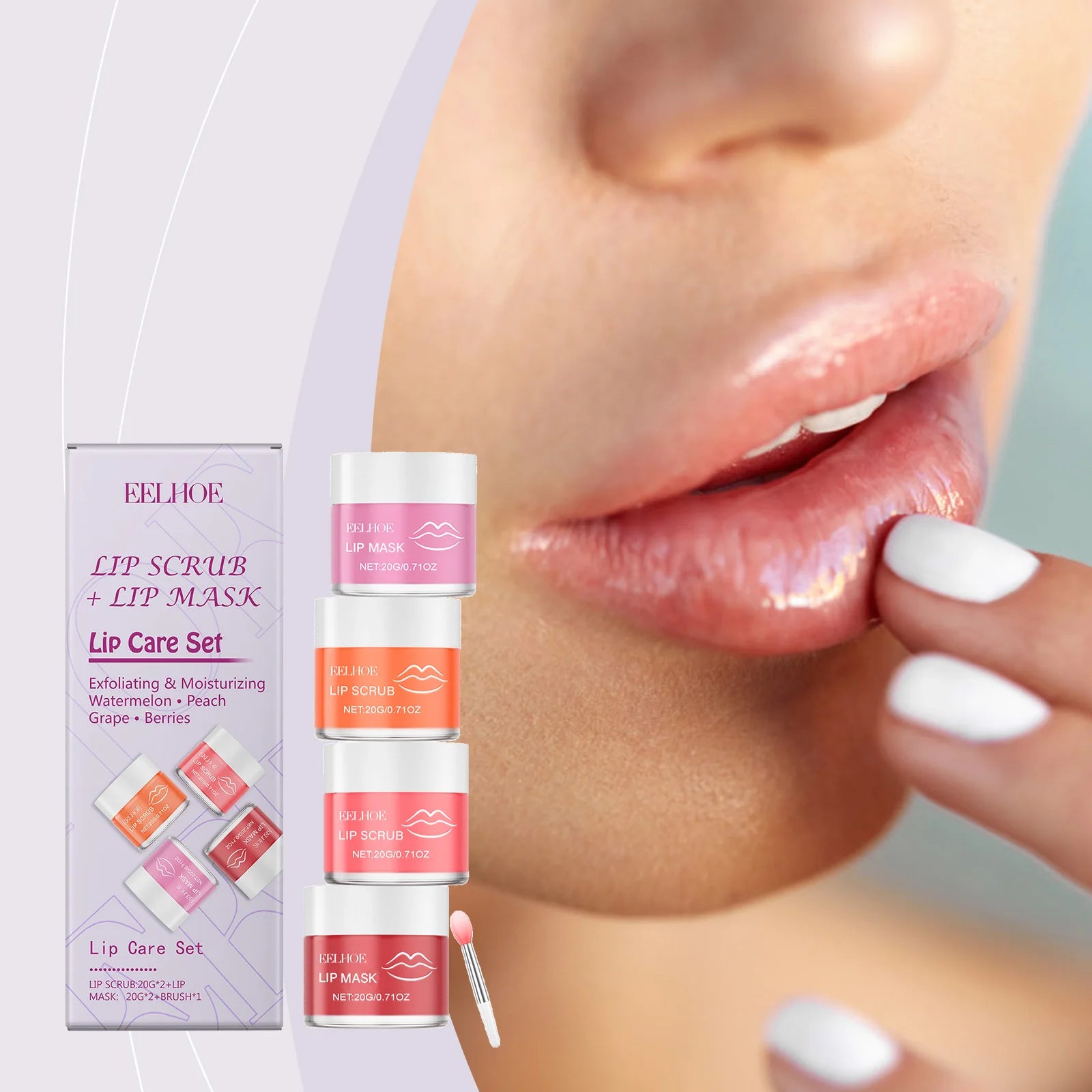 EELHOE Daily Nourishing Lip Care Set