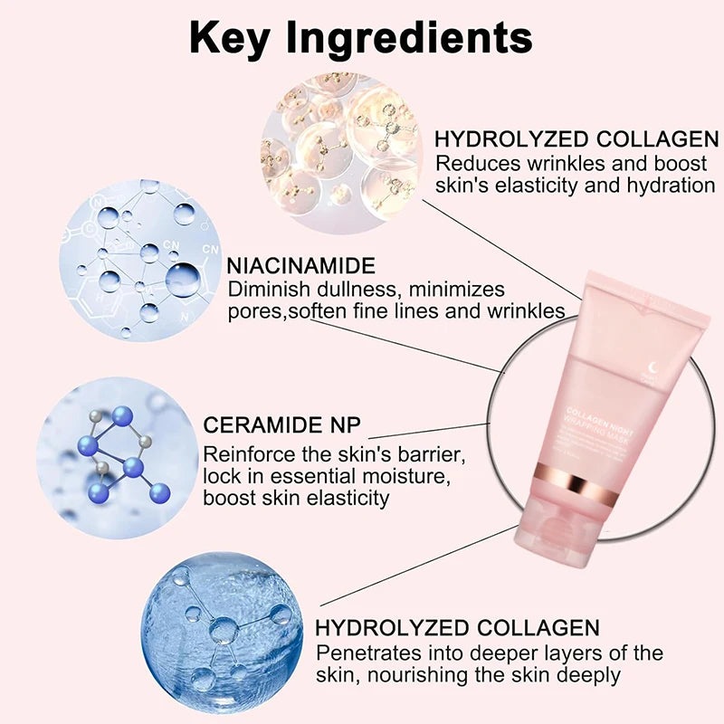 5PC Korean Collagen Peel-Off Face Mask