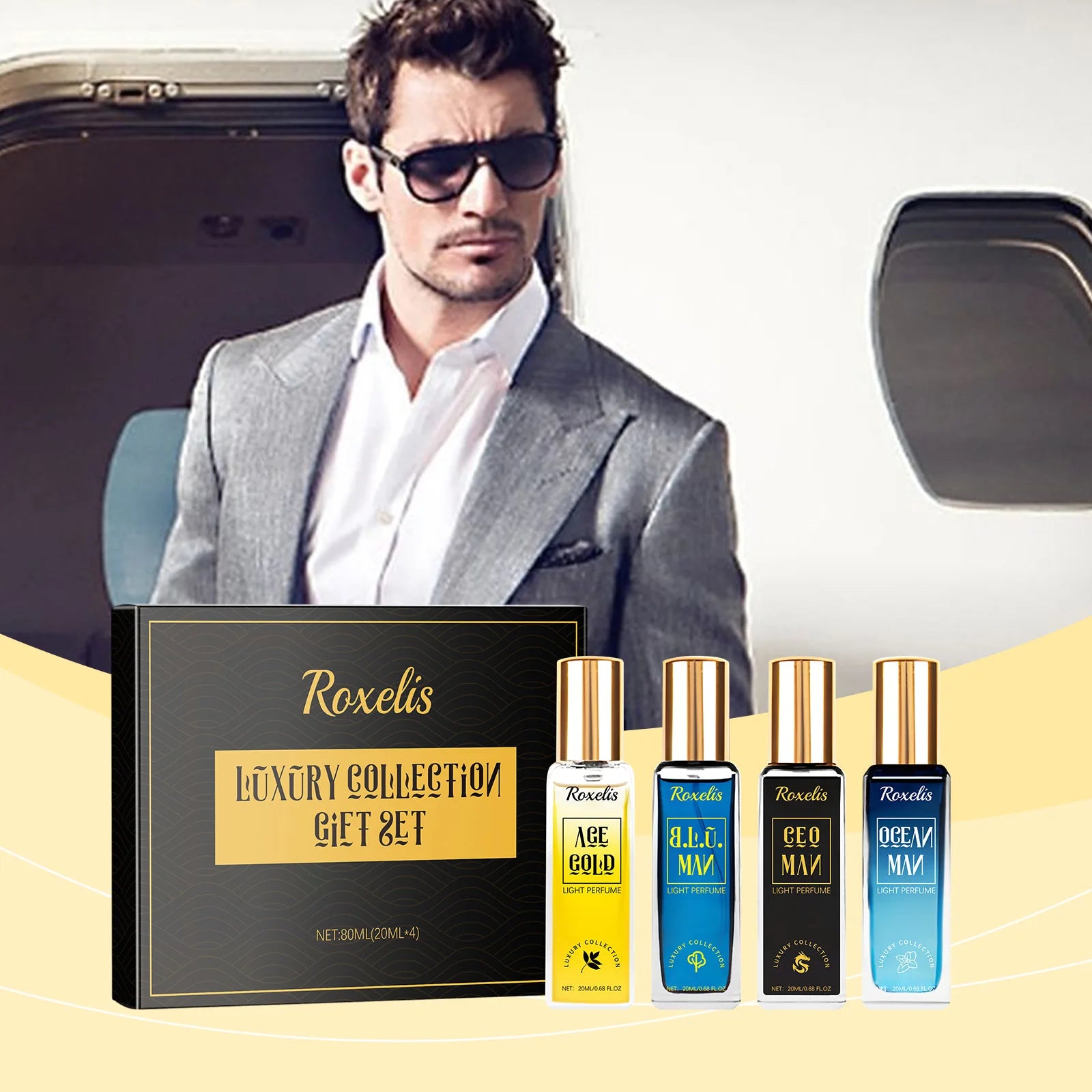 Roxelis Men Luxury Perfume Set