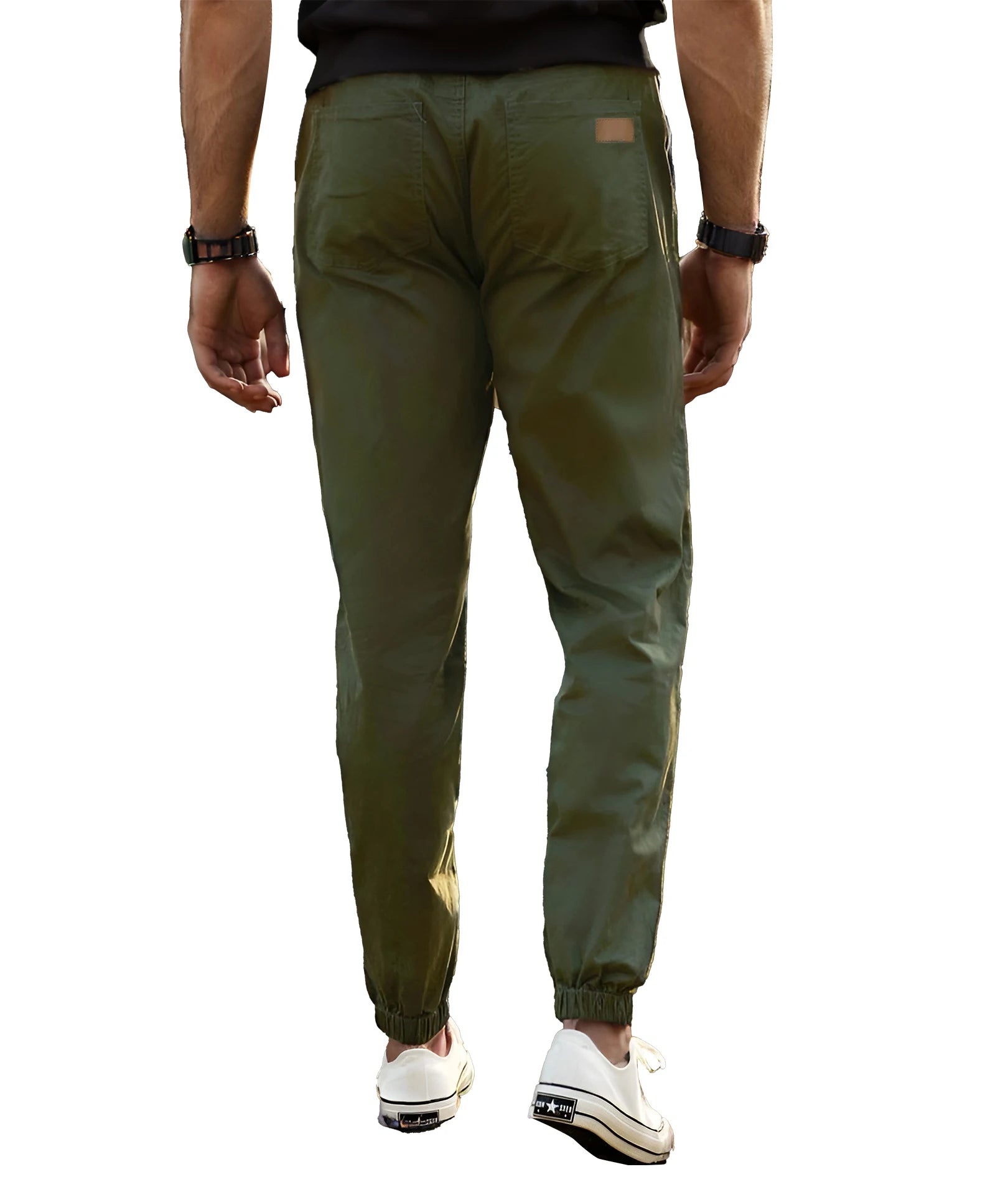 Men’s Jogger-Style Drawstring Pants