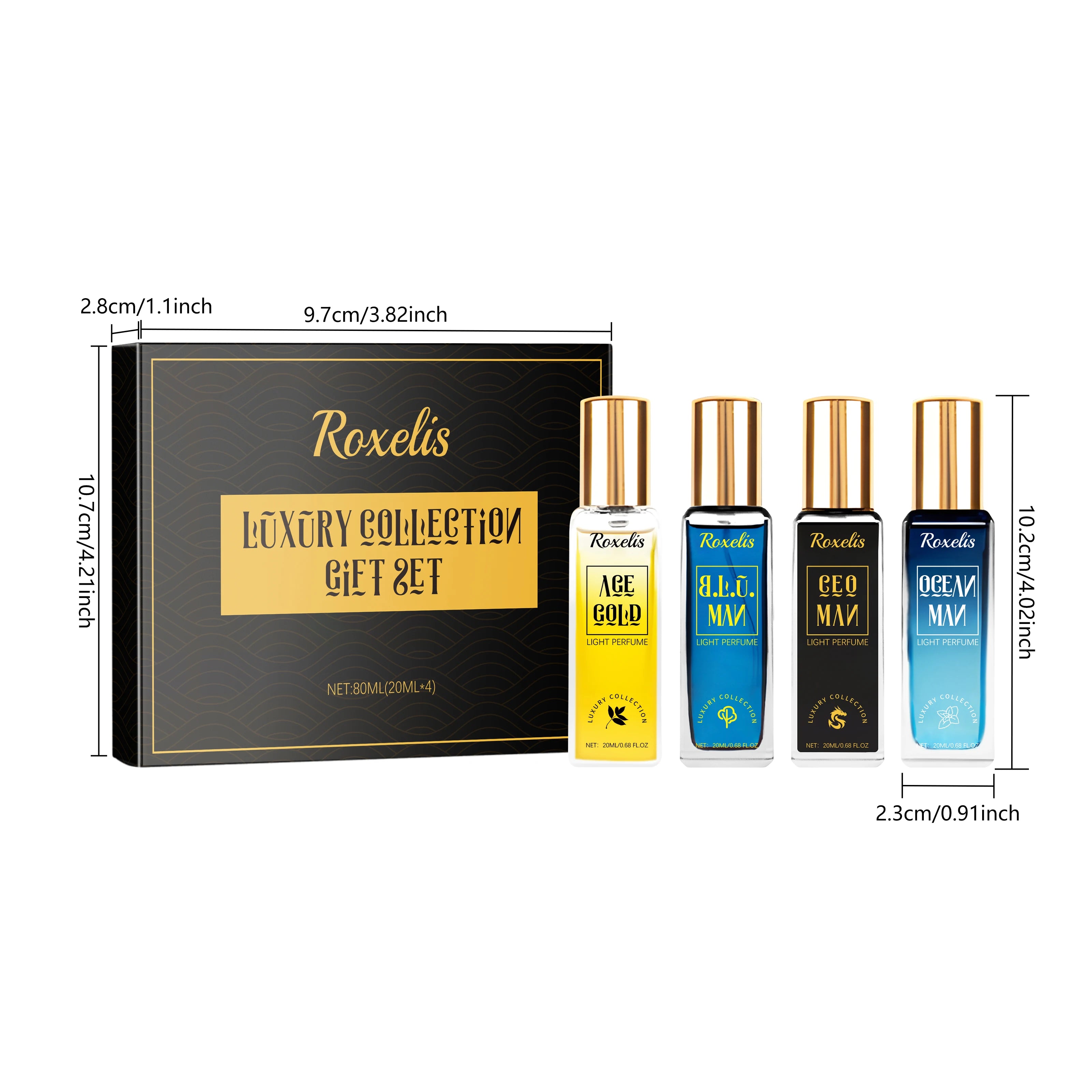 Roxelis Men Luxury Perfume Set