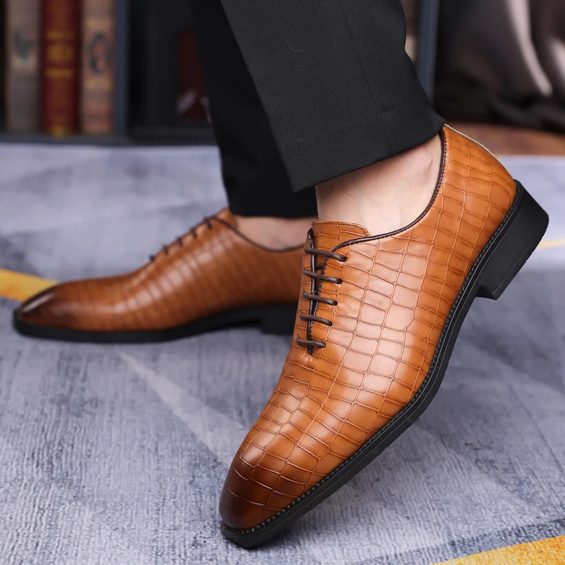 Men's Casual Business Leather Oxfords