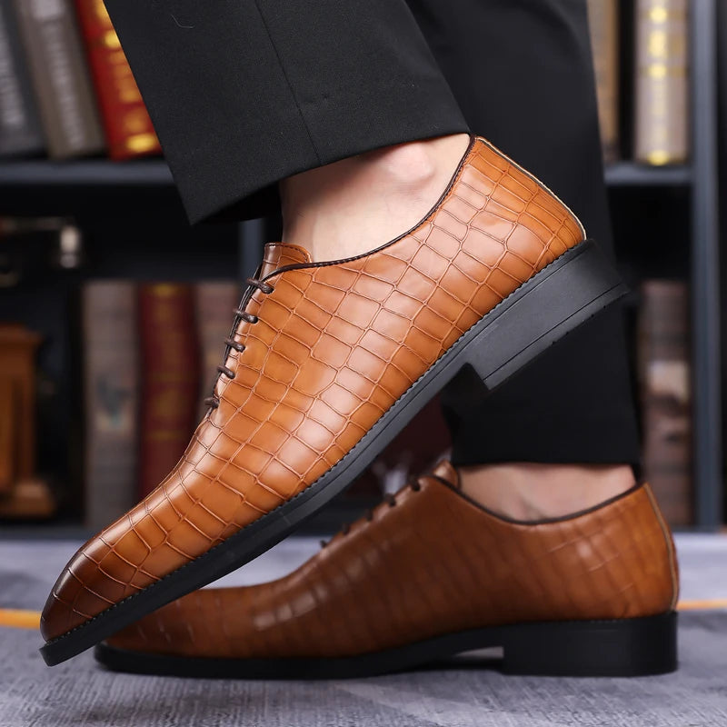 Men's Casual Business Leather Oxfords