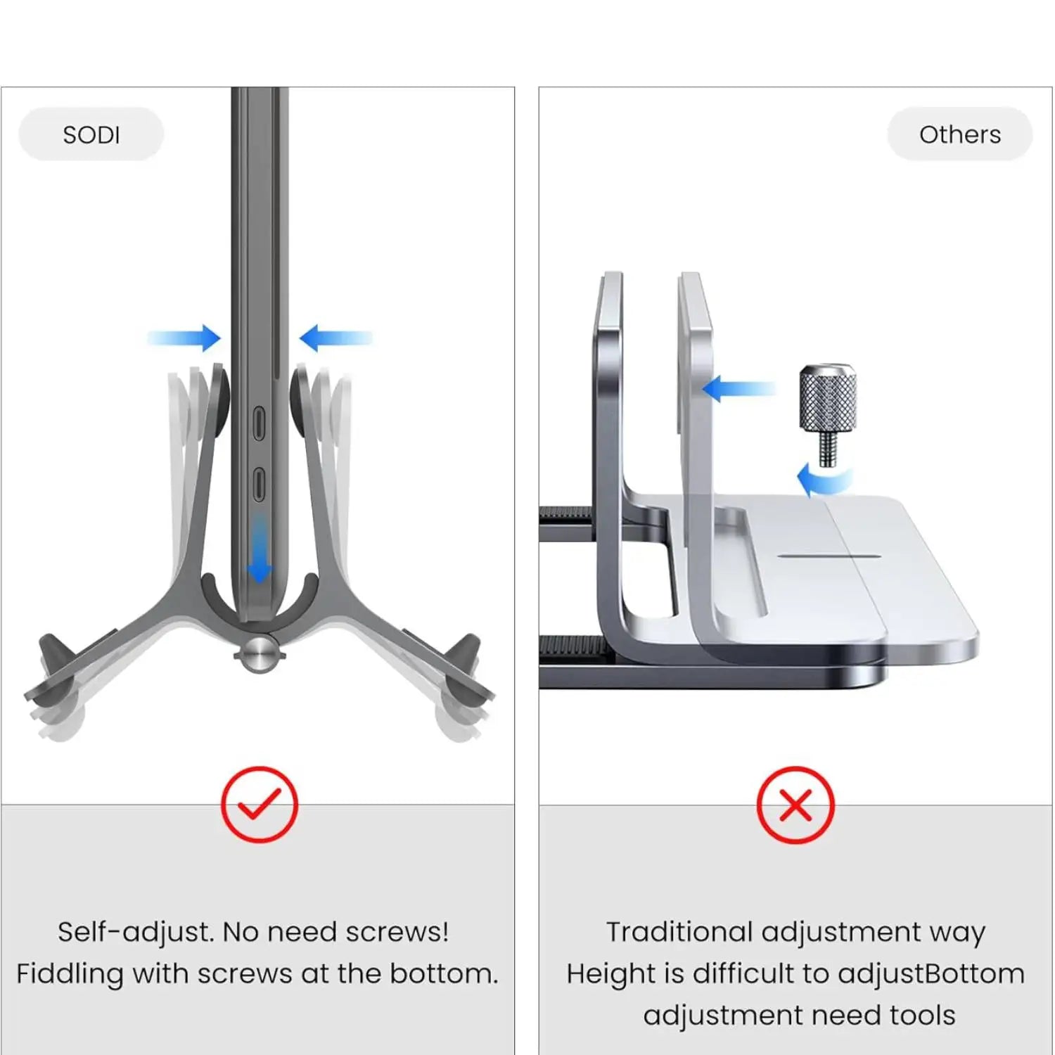 All-in-One Vertical Stand Organizer