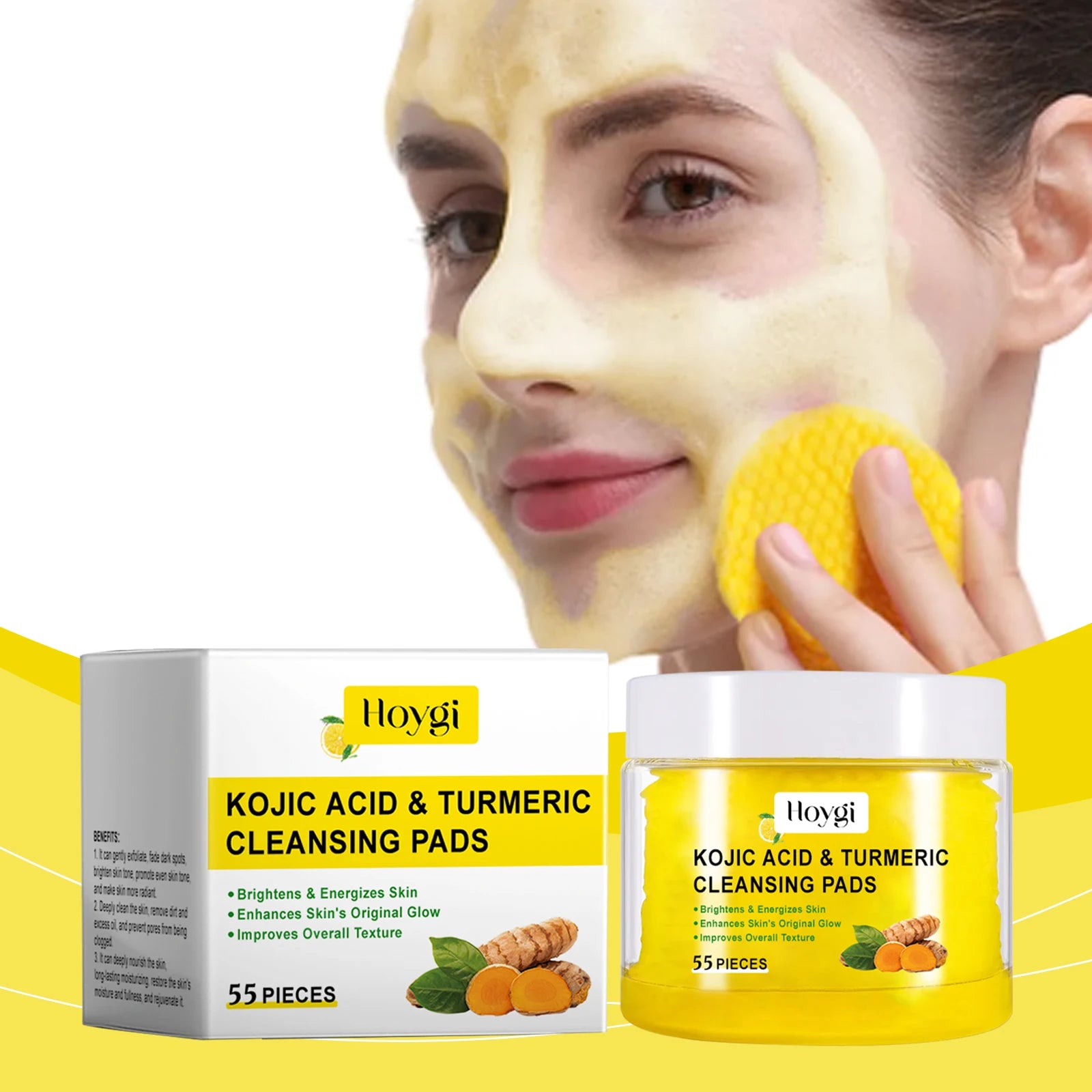 Hoygi Turmeric Facial Cleanser Set
