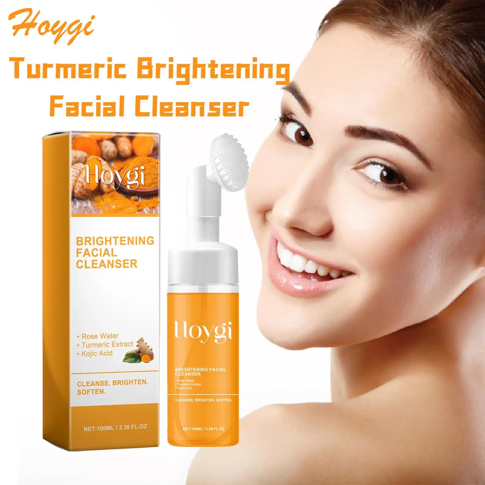 Hoygi Turmeric Facial Cleanser Set