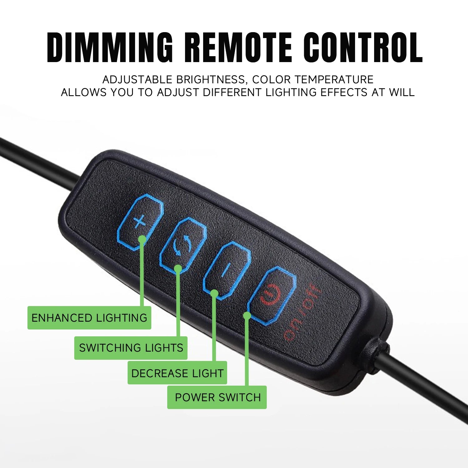 LED Selfie Ring Light with Dual Phone Stand