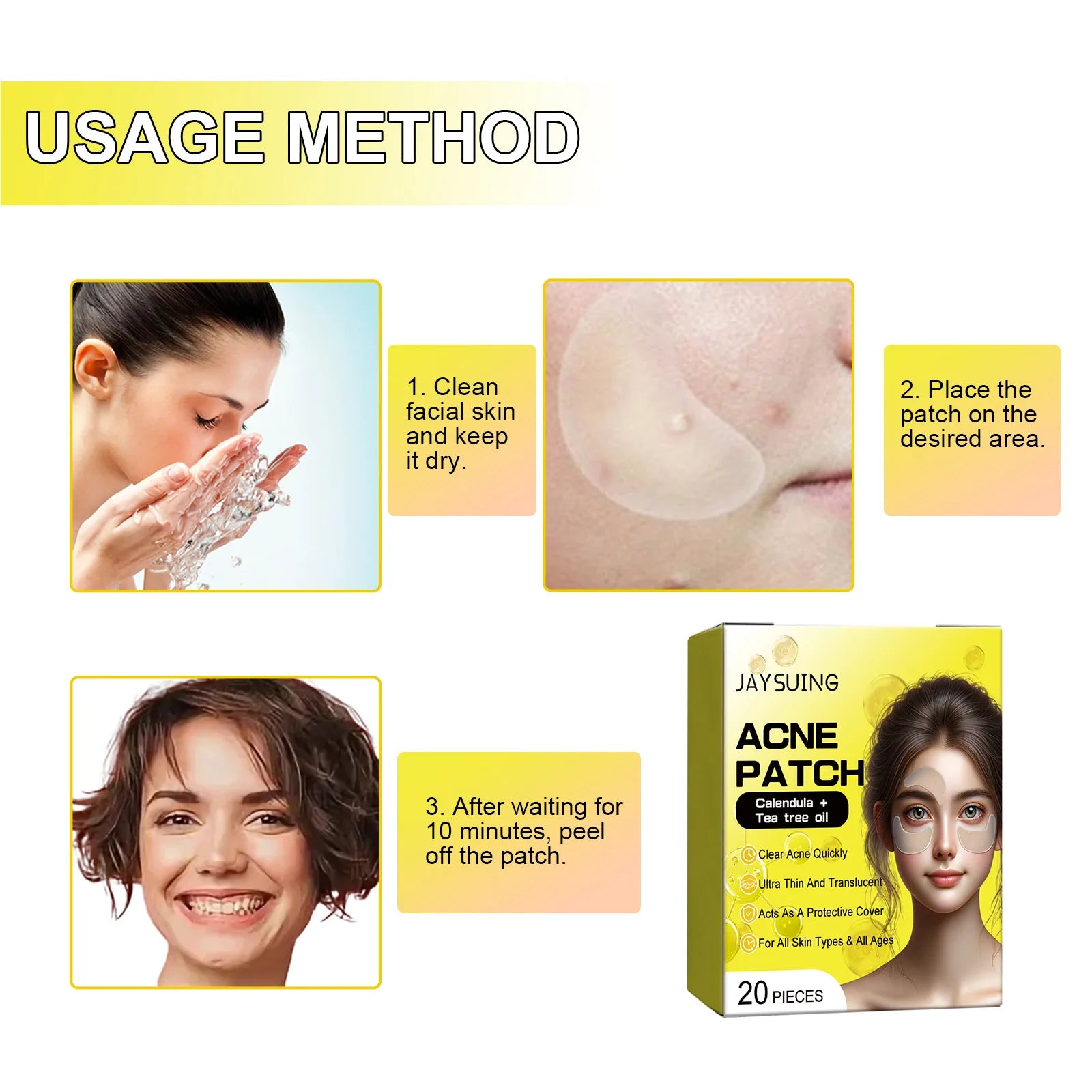 Invisible Acne Dots Pimple Patch Stickers