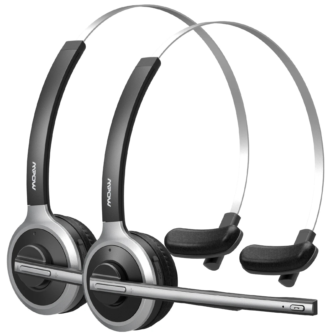 Mpow M5 Gray Wireless Headset with Mic