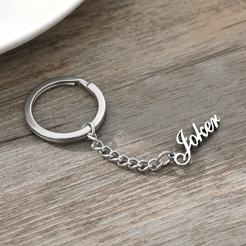 Custom Engraved Name Keychain Gift
