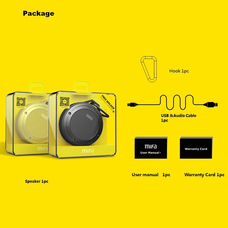 MIFA F10 Outdoor Wireless Bluetooth Speaker IPX6