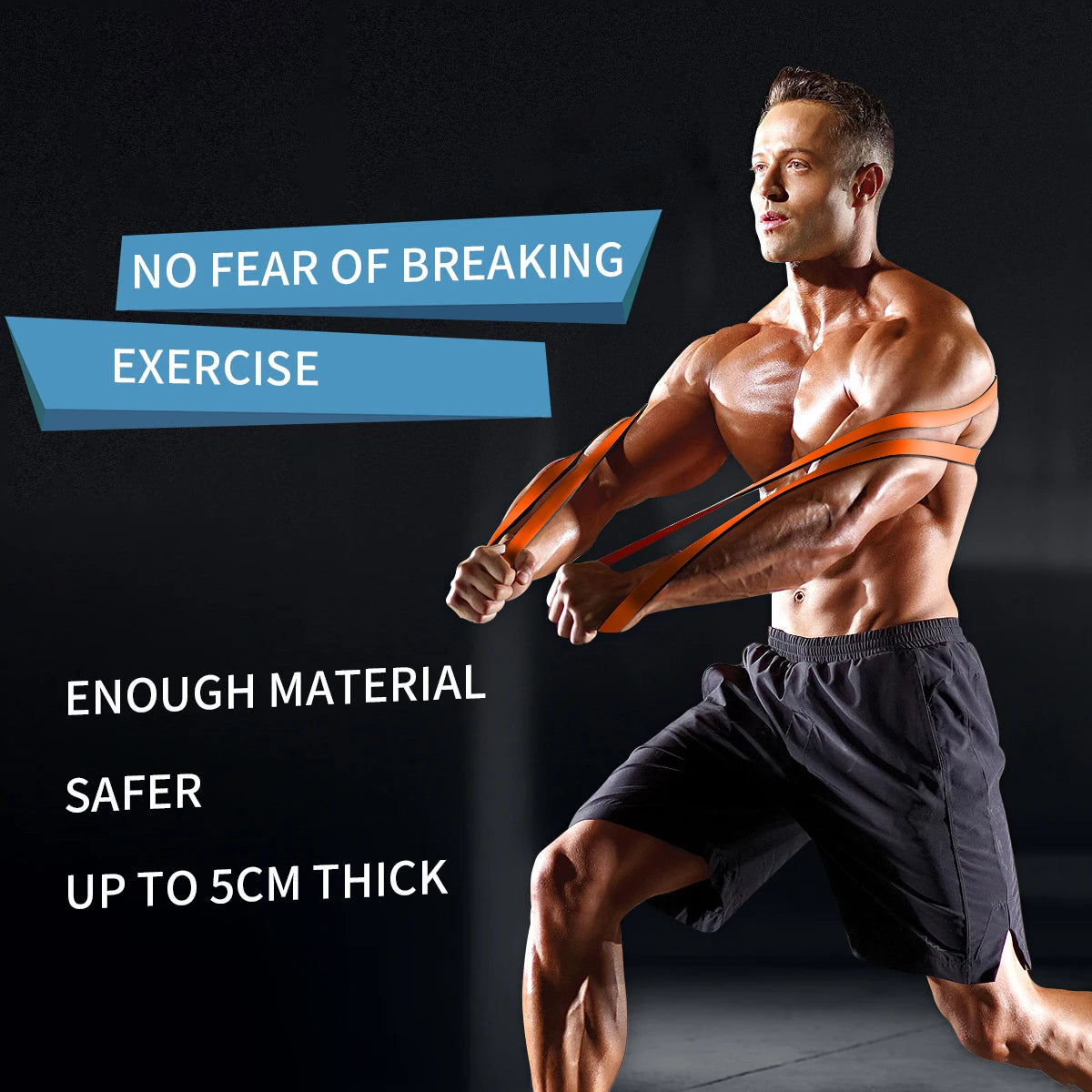 ITSTYLE 208CM 8-Level Resistance Bands