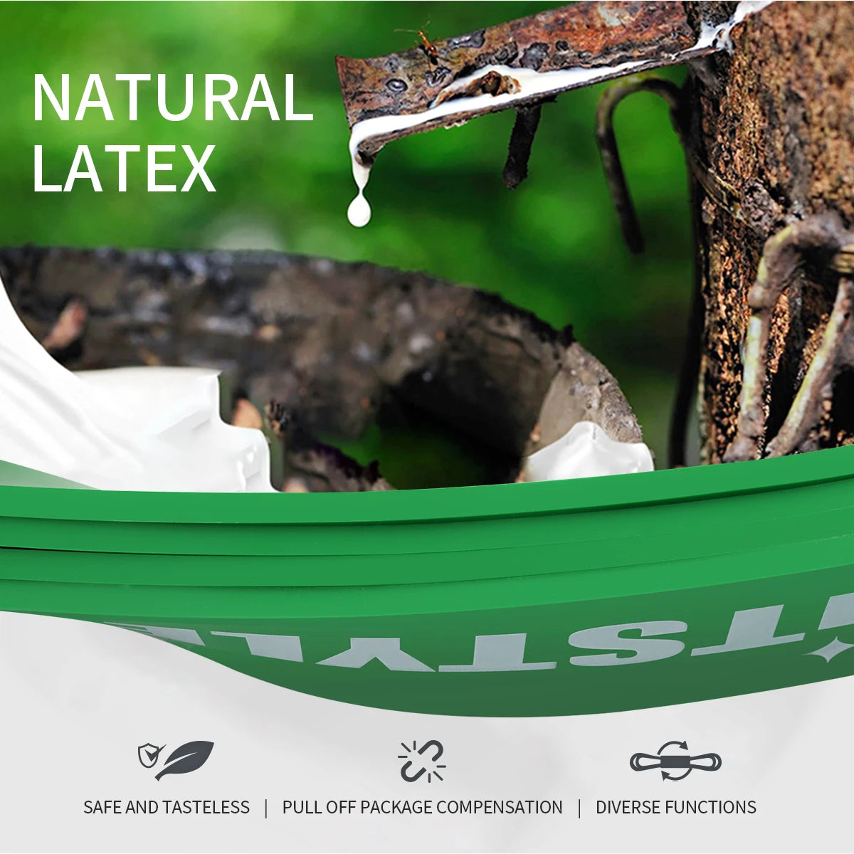 ITSTYLE 208CM 8-Level Resistance Bands