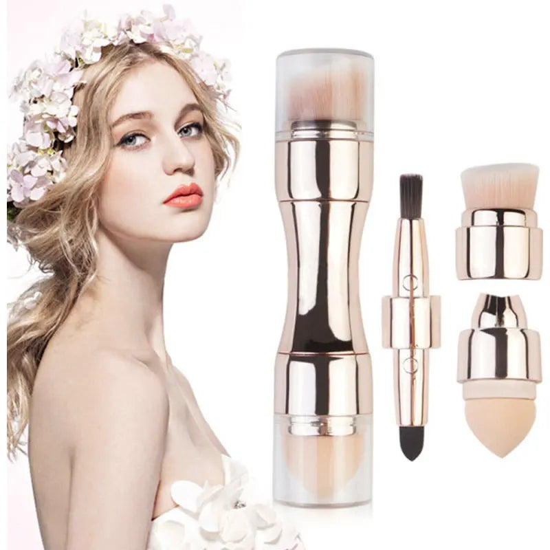 4-in-1 Professional Makeup Brush Set