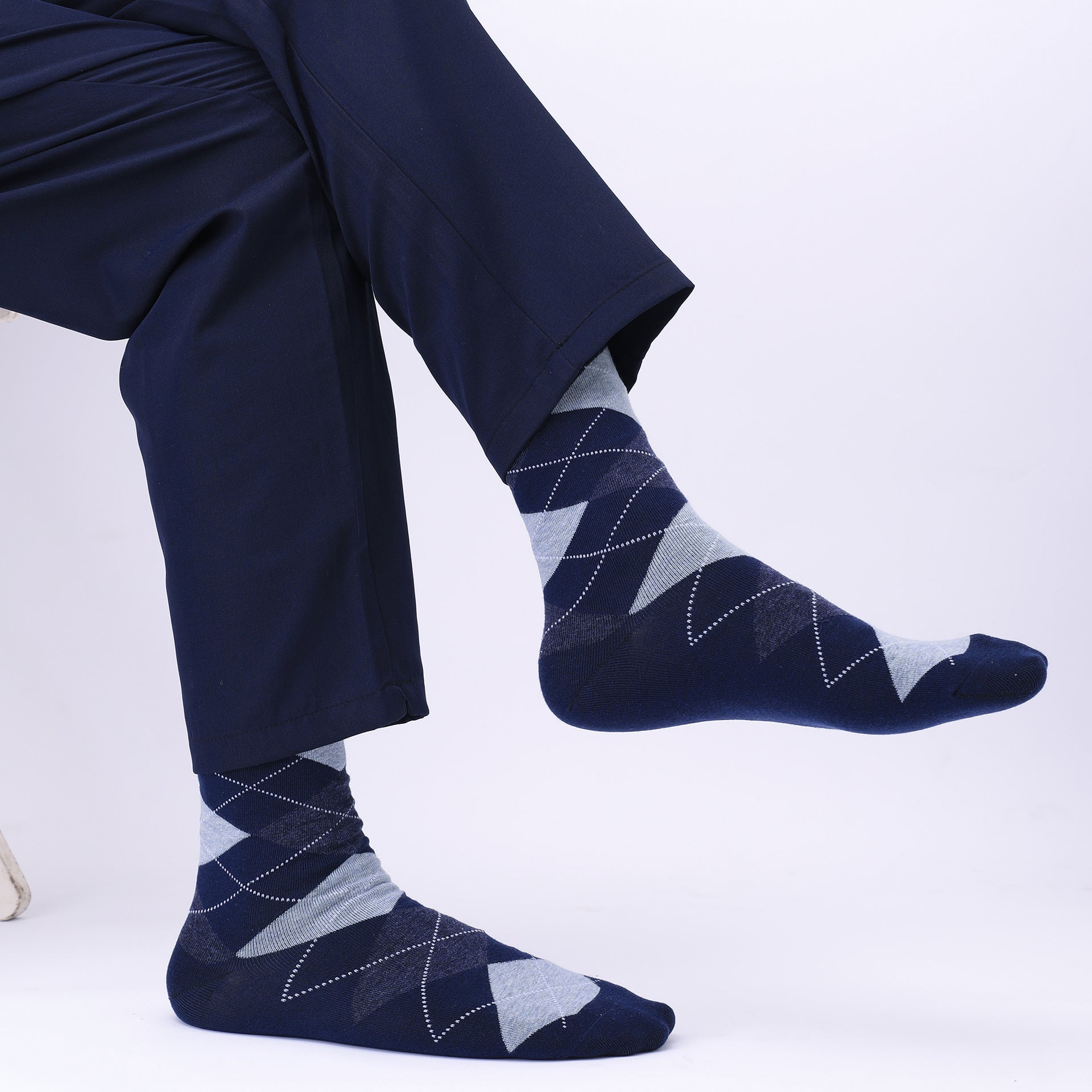 Chaussettes déodorantes en coton pour hommes