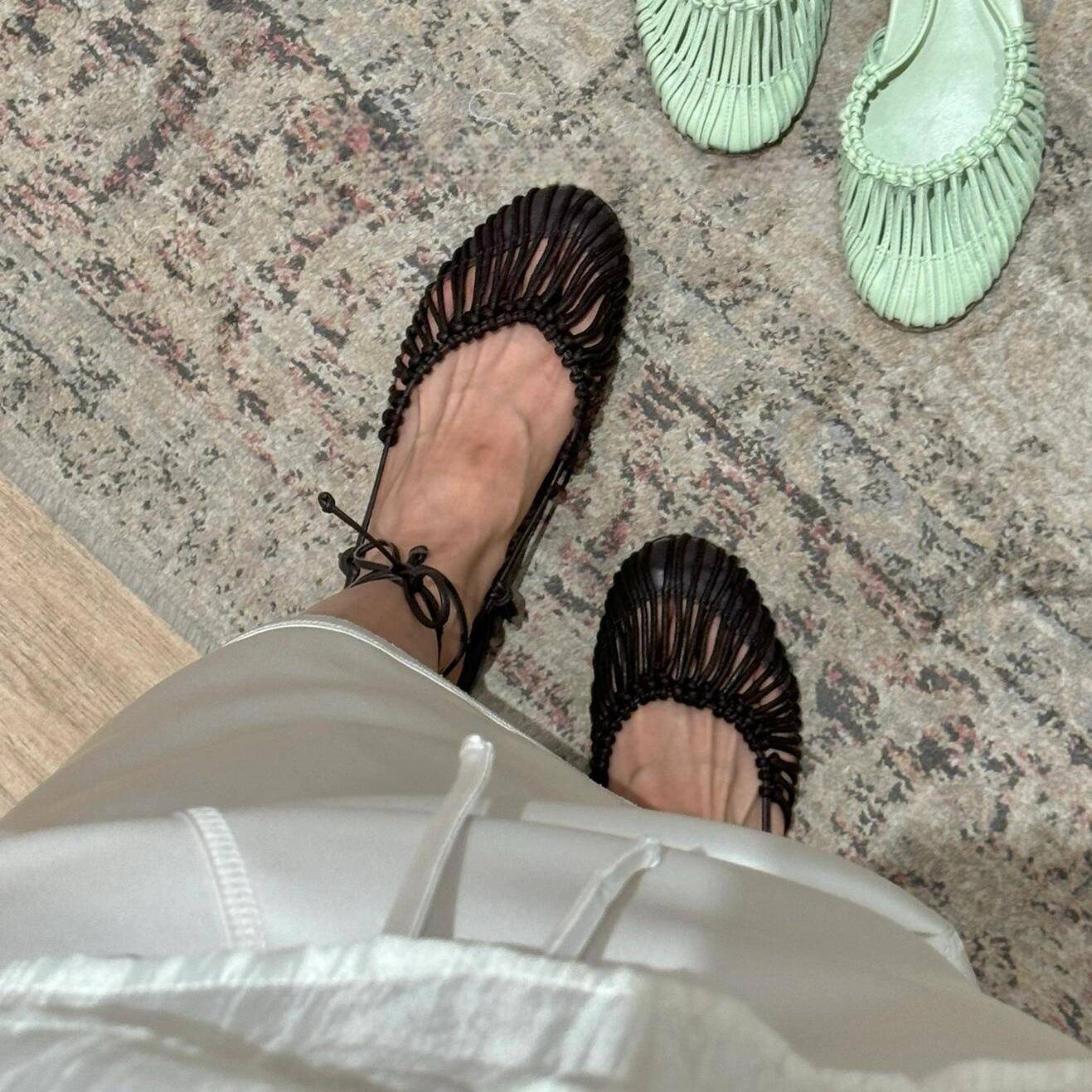 Handmade Vintage Leather Grip Sandals