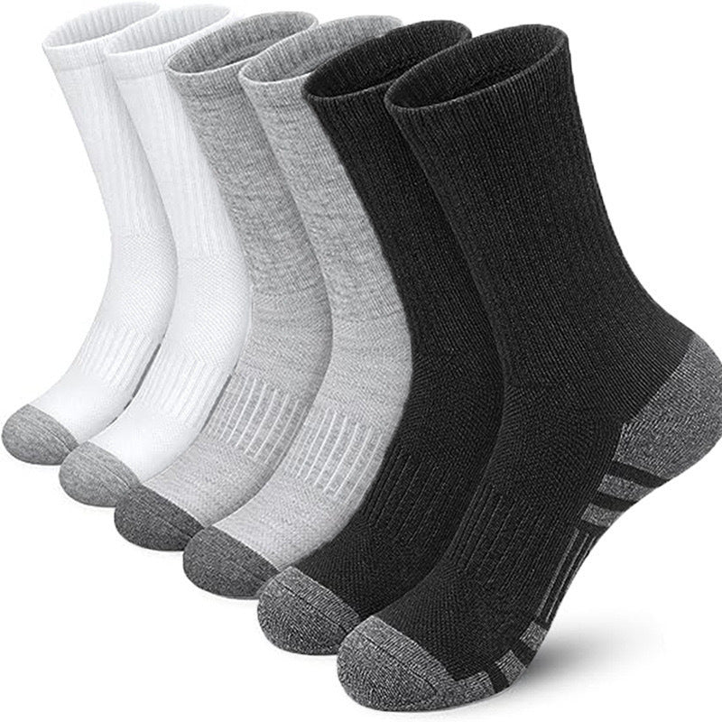 Chaussettes de basket-ball en coton grande taille