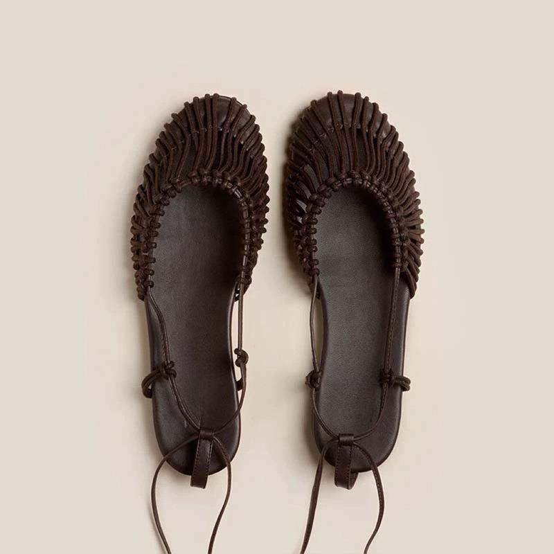 Handmade Vintage Leather Grip Sandals