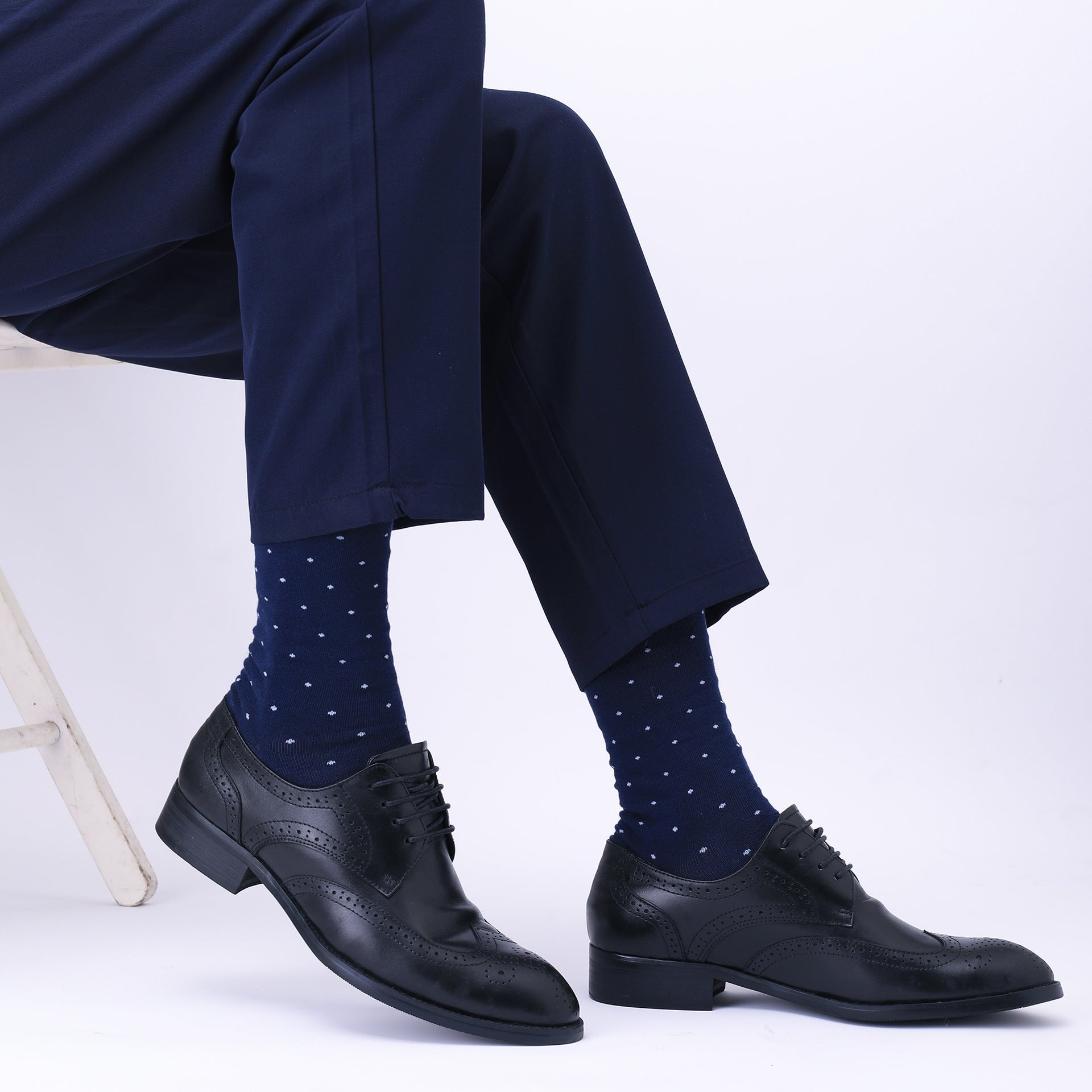 Chaussettes déodorantes en coton pour hommes