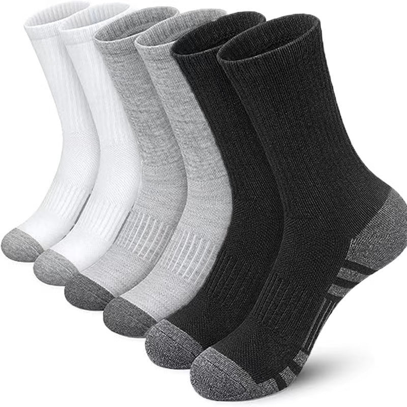 Chaussettes de basket-ball en coton grande taille