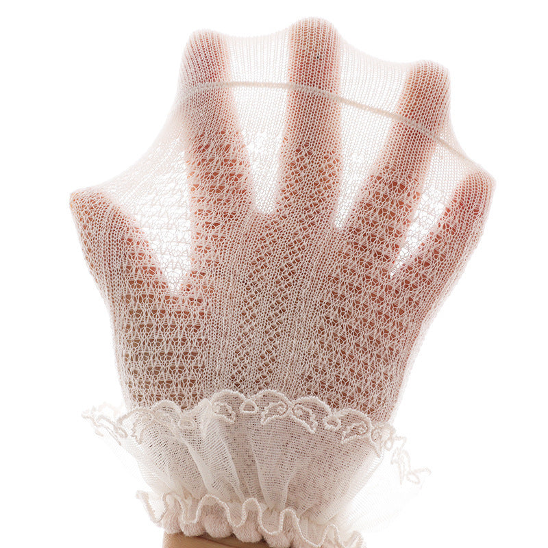 Chaussettes bébé en dentelle – Style coréen