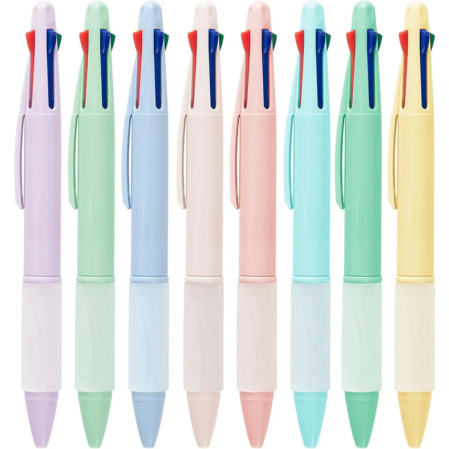 4-in-1 Multicolor Ballpoint Pens – 8 Pack