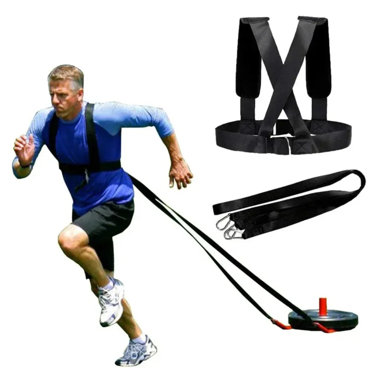 Sled Resistance Speed Training Bands