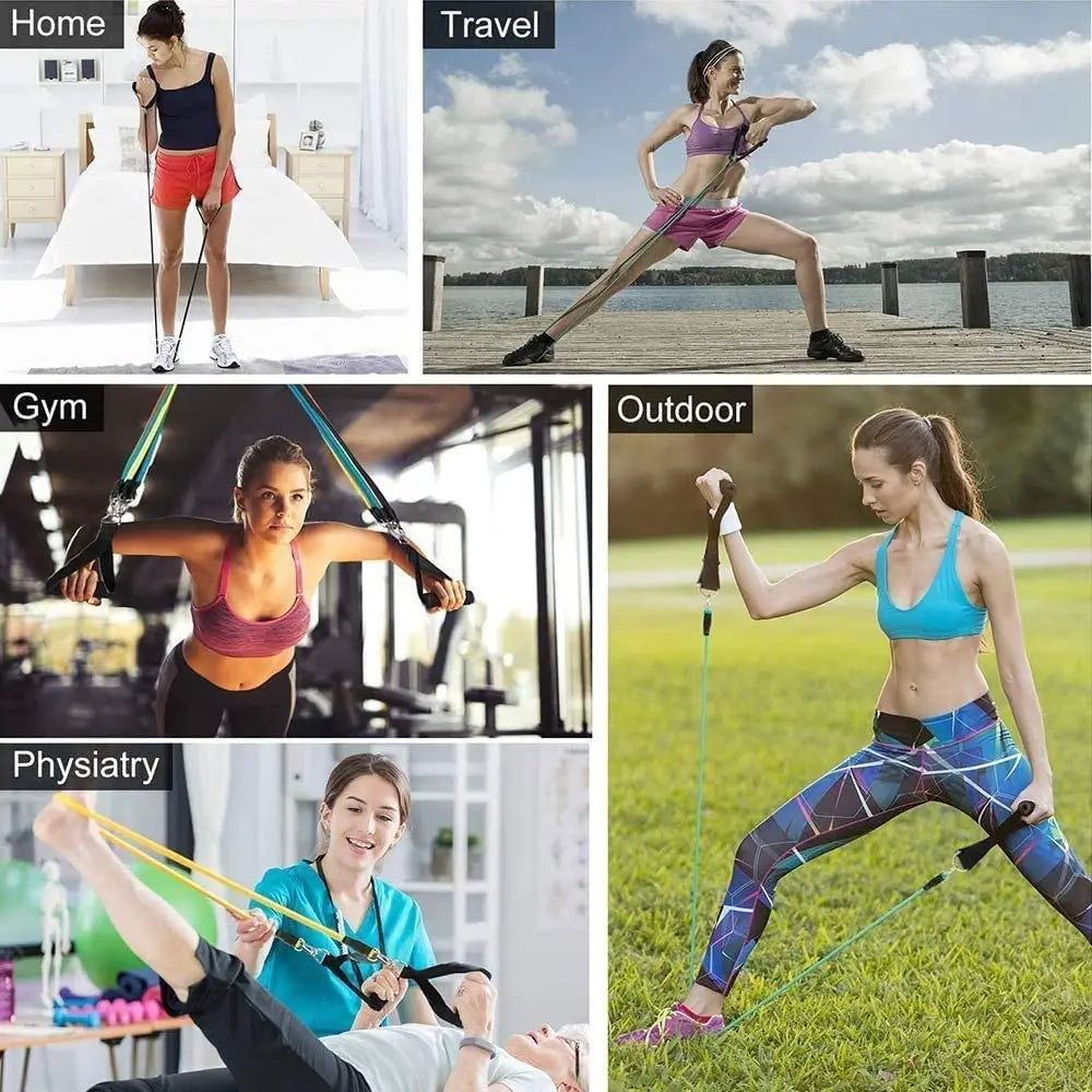 11PCS Resistance Bands for Fitness