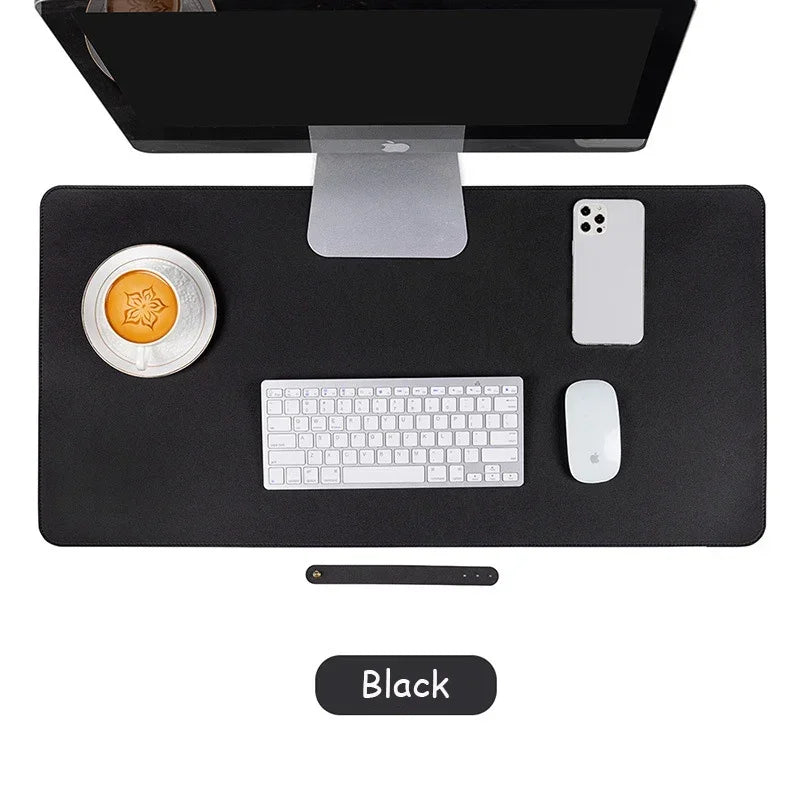FTVAE Large PU Waterproof Desk Mat
