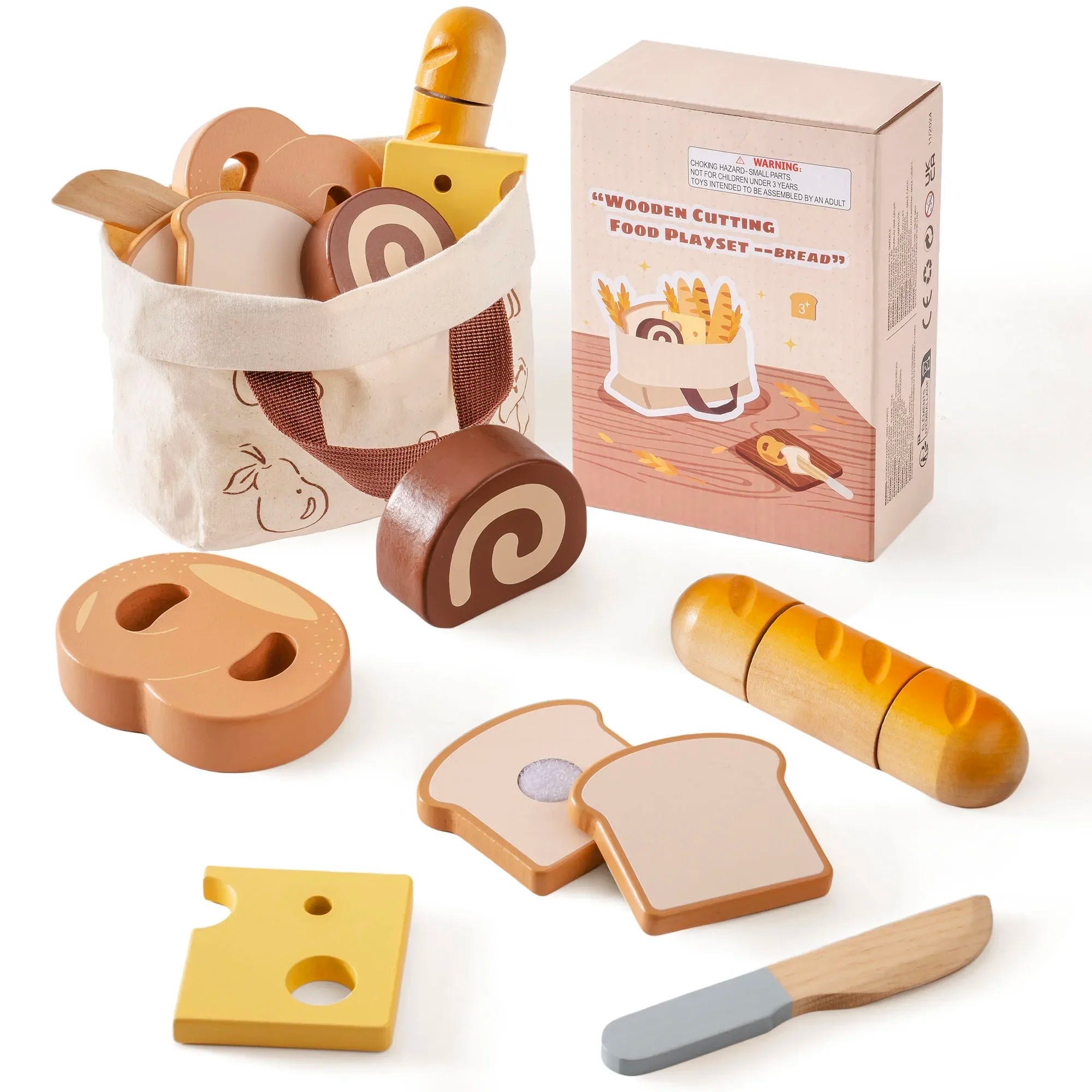 Robotime Robud Wooden Kitchen Toy Set