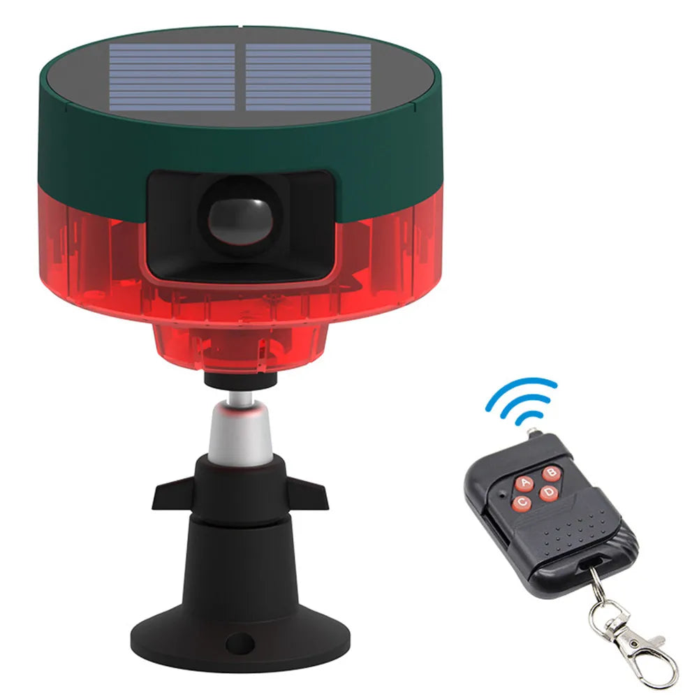 Solar Bird Repeller with Flash Light
