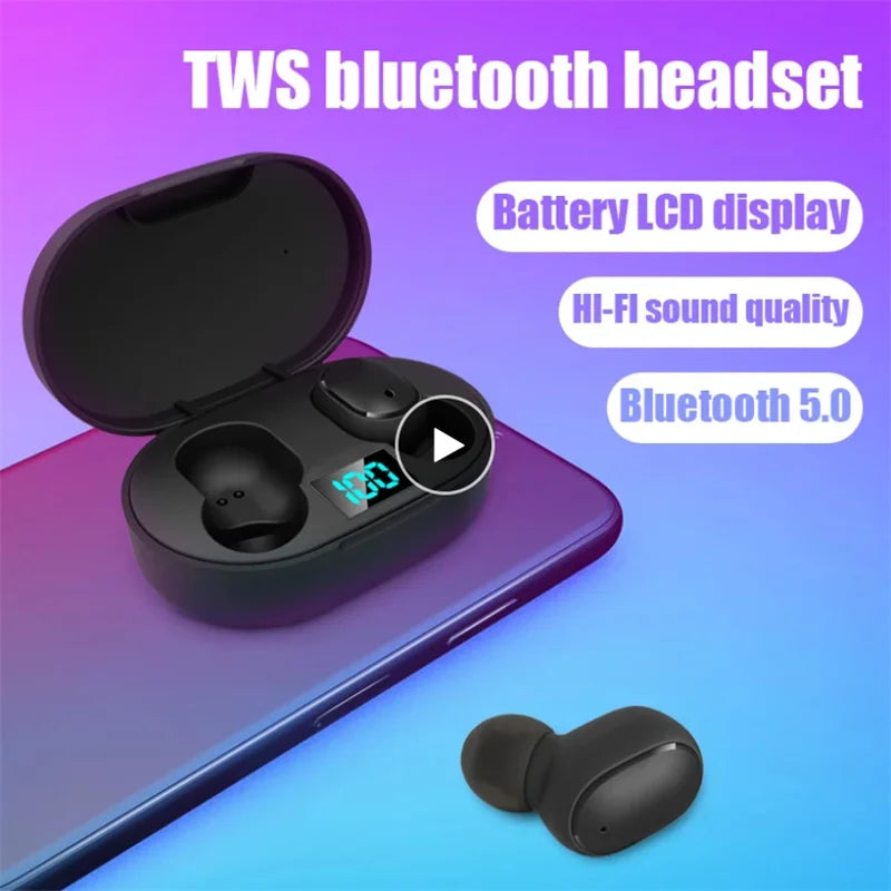 E6s TWS Wireless Bluetooth Earphones