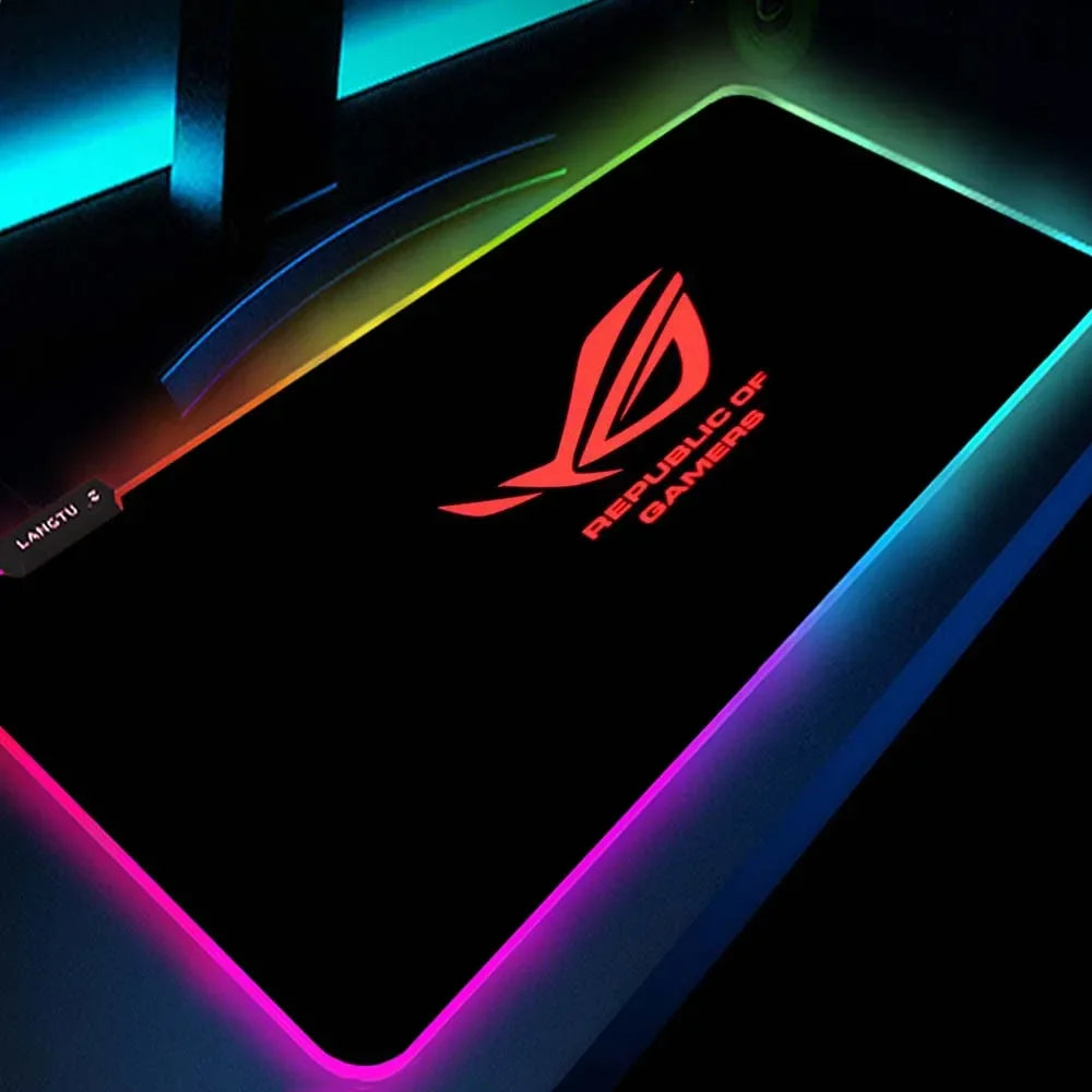 ftvae RGB ROG Gaming Mouse Pad LED Mat