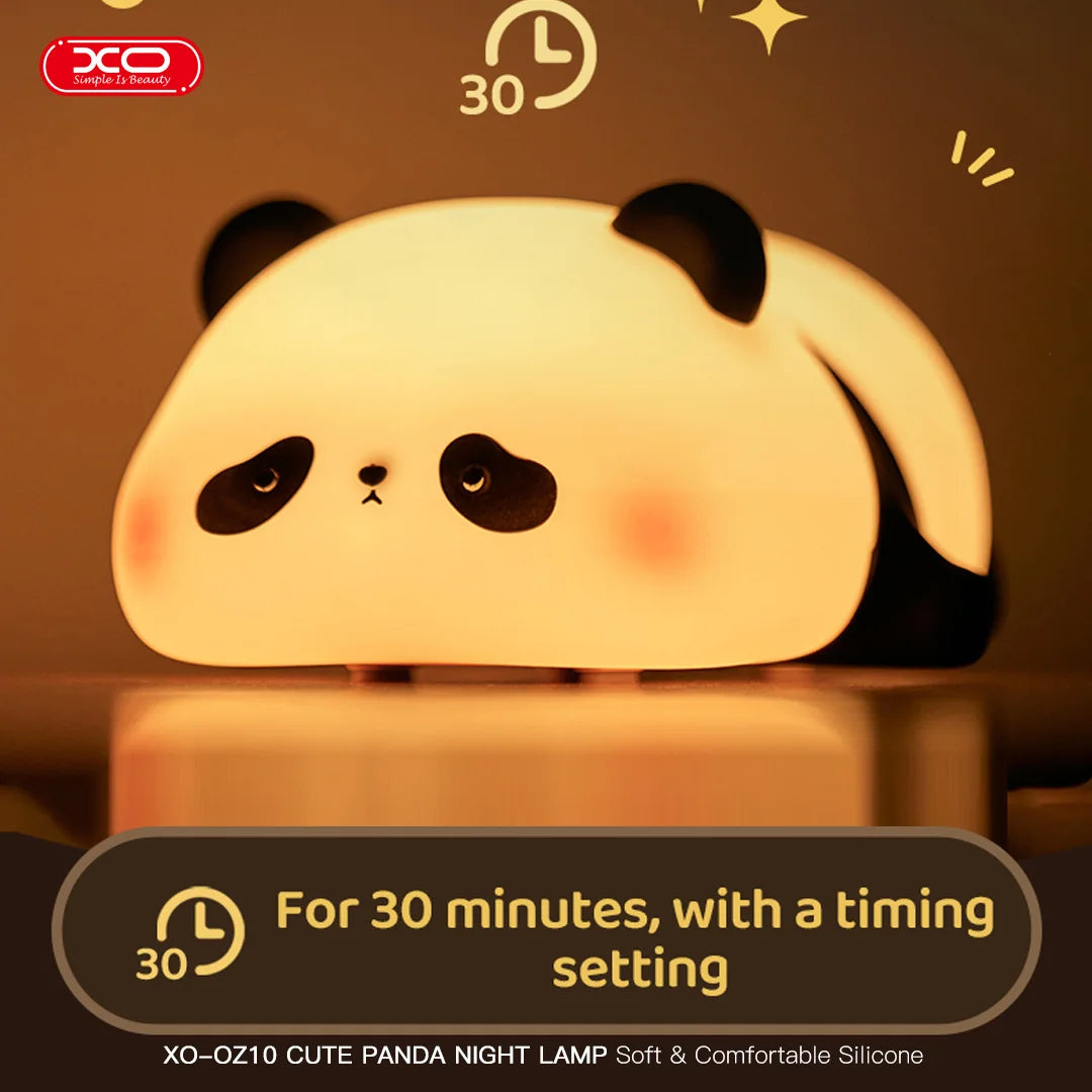 Mini Panda LED Silicone Night Light