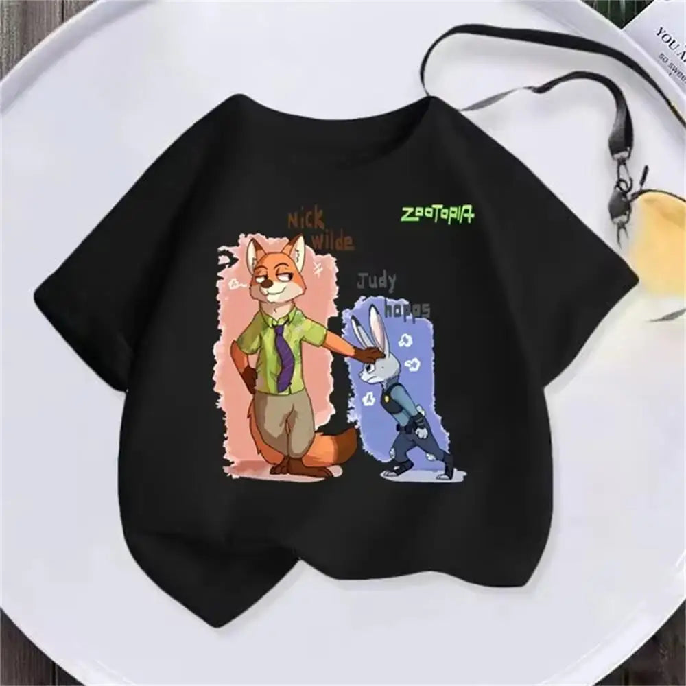 Anime Demon Print Kids & Men T-Shirt