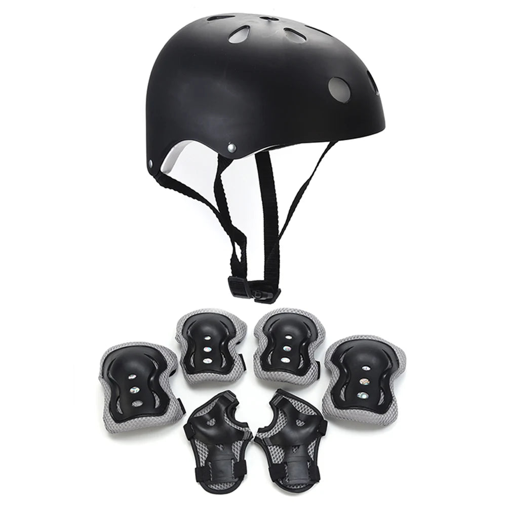 Kids Bike Helmet & Pad Set