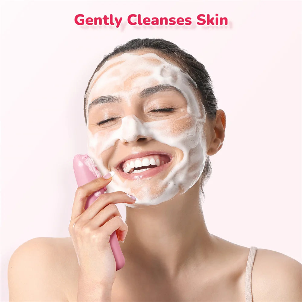 Waterproof Silicone Facial Cleansing Brush