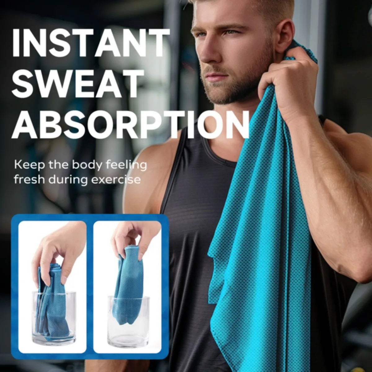 Superfiber Cooling Towel 4-Pack