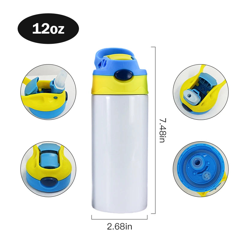 12oz Kids Sublimation Tumblers – 30 Pack