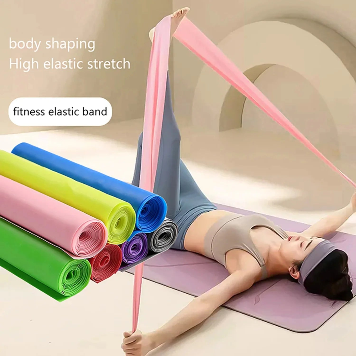Elastic Yoga Tension Resistance Band