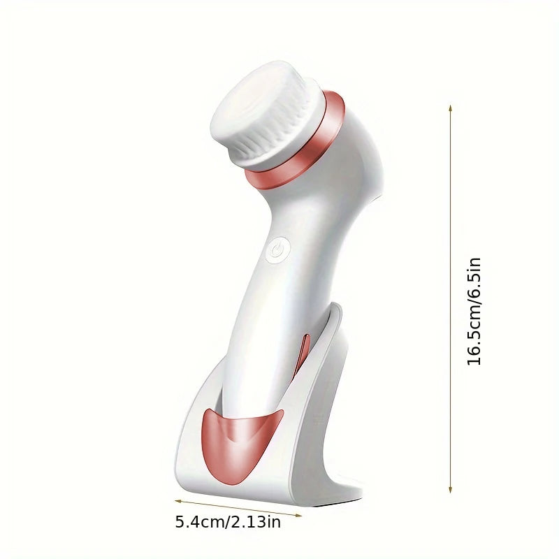 Electric Facial Brush 3-in-1 Rechargeable