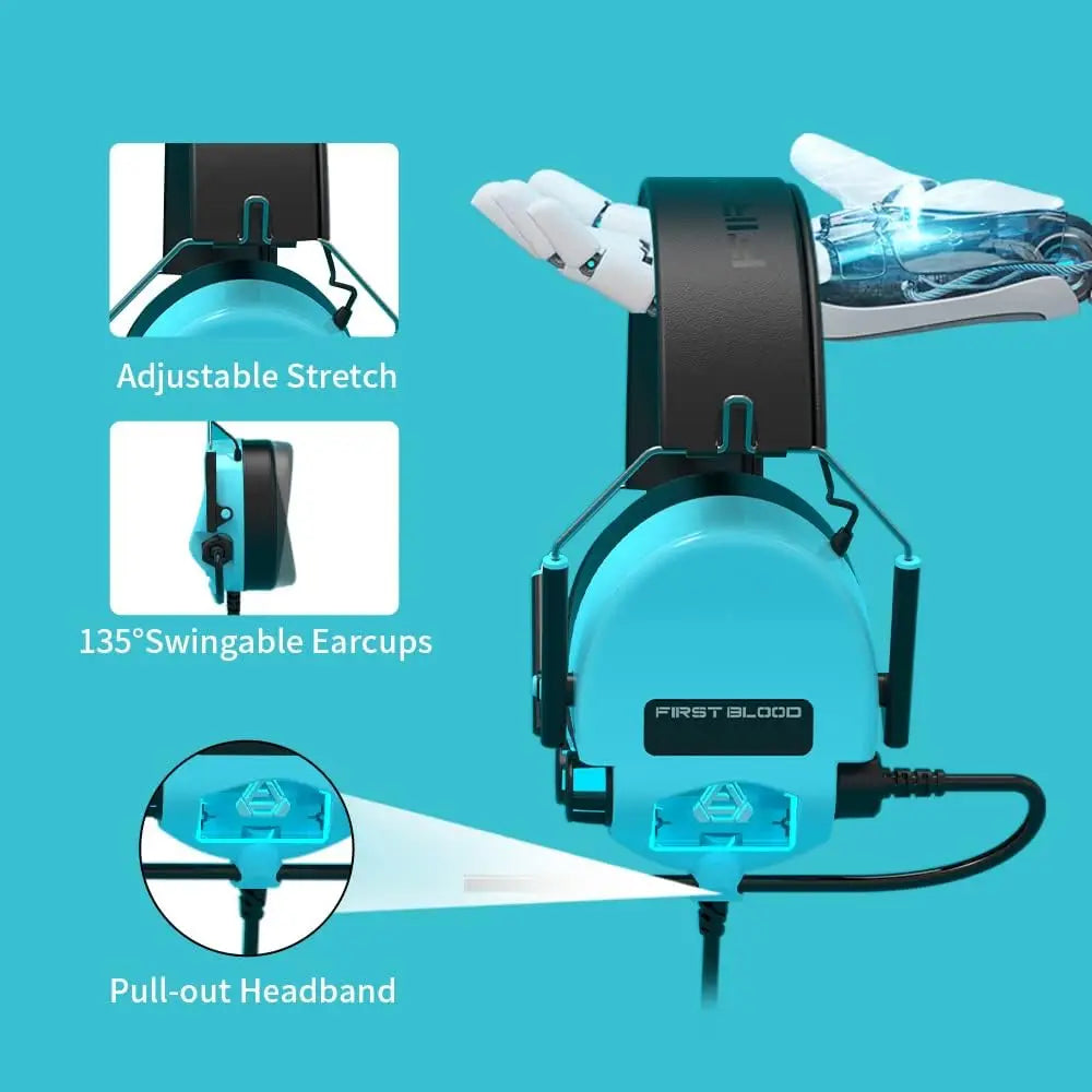 AJAZZ AX120 White 7.1 Gaming Headset