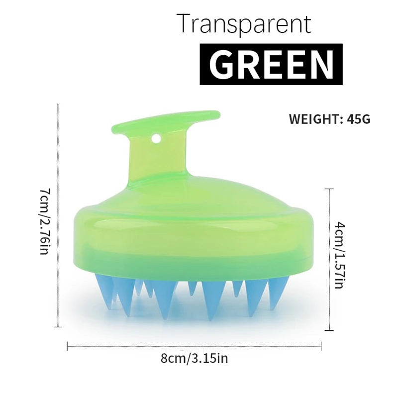 Silicone Scalp & Body Massage Brush