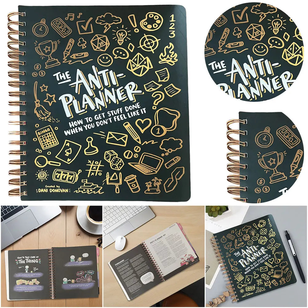 Anti-Planner Journal – Get Stuff Done Notebook